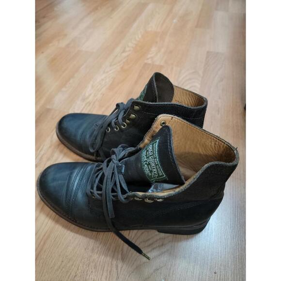 Polo Country by Ralph Lauren Men's Enville 100% Leather Boots Size 11 D - Picture 3 of 9